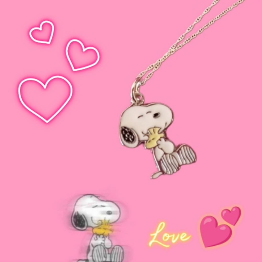 Snoopy & Woodstock Necklace | Peanuts